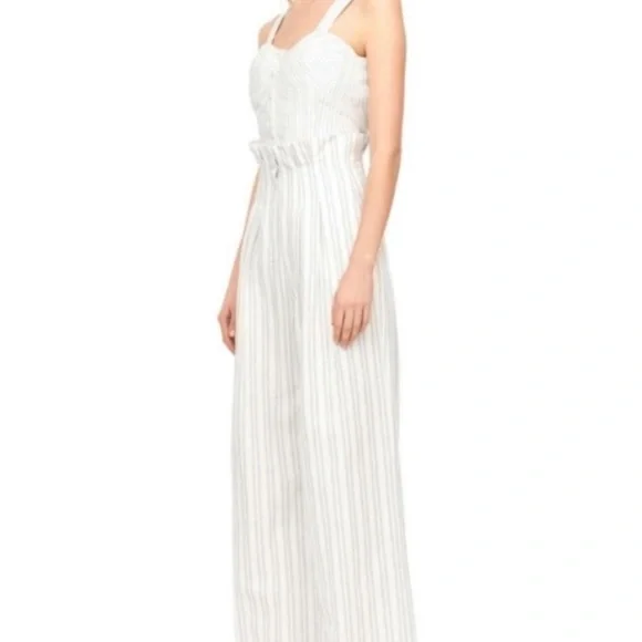 Rebecca Taylor Striped Trousers - Picture 3 of 6